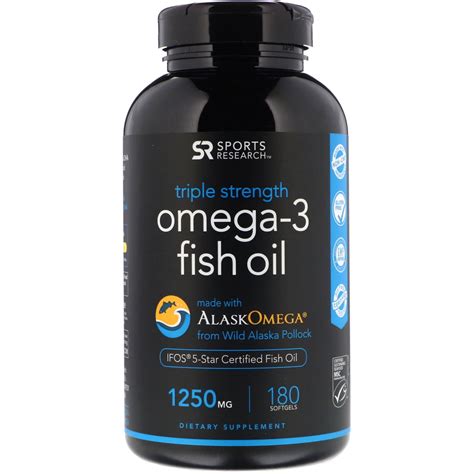 triple strength omega 3 fish oil